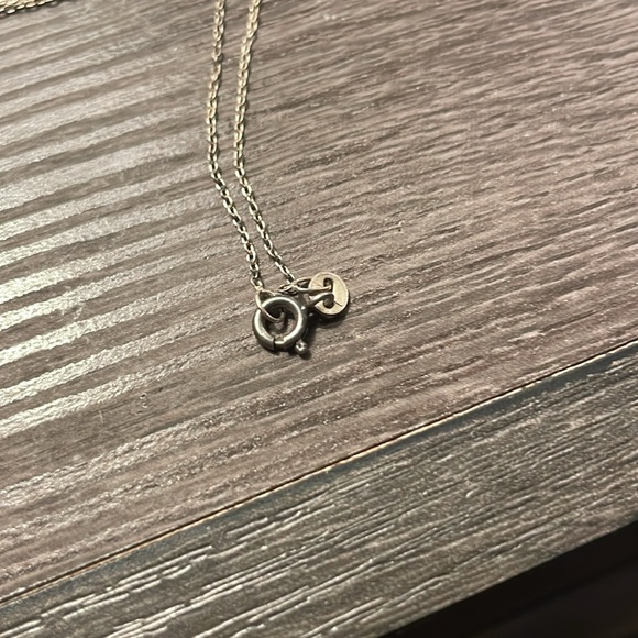 Avon Silver Cross Pendant 16” Necklace - Picture 4 of 4